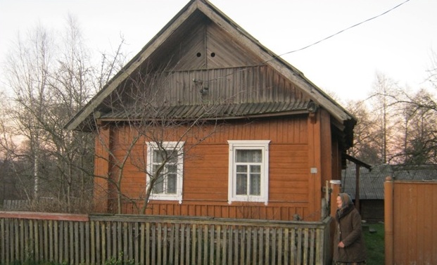 Дом в д.Боханы, где проживал Свирид Денисович