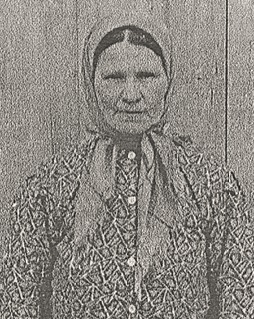 Антоненко Анна Яковлевна, 1902 года рождения. Передовая доярка колхоза